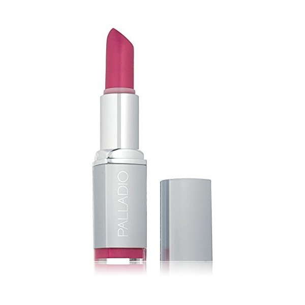 Palladio Rouge à lèvres Herbal, Rouge à lèvres riche en pigments et crémeux, Infusé dAloe Vera, de Camomille et de Ginseng, 