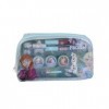 Lip Smacker Frozen Essential Makeup Bag, Colorful Frozen-Inspired Make-up Giftset for Kids Including Lip Glosses, Shimmer Cre