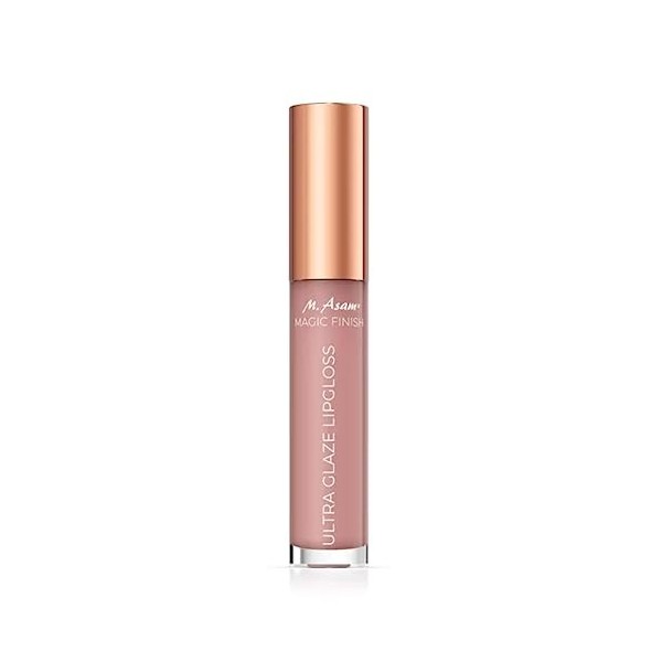 M. Asam MAGIC FINISH Ultra Glaze Gloss Crème-de-rose 4ml – Gloss nude-beige à leffet volume, hydratation et brillance abso