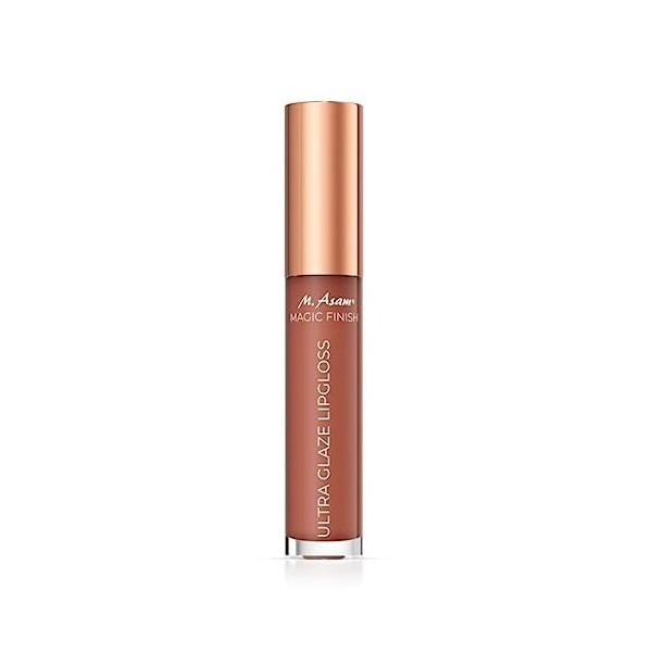 M. Asam MAGIC FINISH Ultra Glaze Gloss Crème-de-rose 4ml – Gloss nude-beige à leffet volume, hydratation et brillance abso