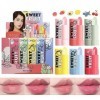 6pcs Couleur Changeant à Lèvres Set, Longue Durée Coréen Baume Lèvres Coloré Tache Magique Lèvres Hydrater Maquillage Fruits 