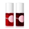 bayfree Lip Tint Stain Set Rouge à Lèvres Matte Teinte Lèvres Sans Transfert Effet Tattoo Naturel Longue Durée, Long Lasting 