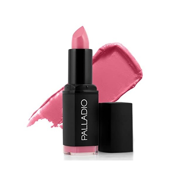 Palladio Rouge à lèvres mat à base de plantes, rouge à lèvres mat longue durée crémeux et à couverture complète, Chianti Maqu...
