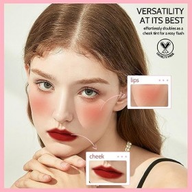 Lip Tint,6 Couleurs Ensemble De Teinture Des Lèvres, Lip Stain, Hydratant Pour Les Joues Et Les Yeux,Brillant À Lèvres Nature