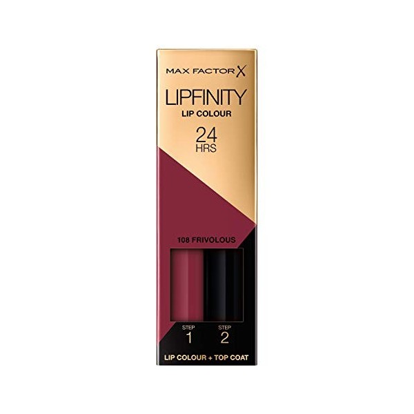 Max Factor Lipfinity Rouge à Lèvres 190 Indulgent pour Femme 4.2 g