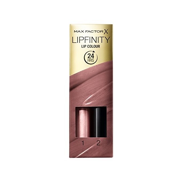 3 x Max Factor Lipfinity Lipstick Two Step New In Box - 016 Glowing