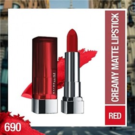 Maybelline New York Color Sensational Creamy Matte, Siren In Scarlet3.9g