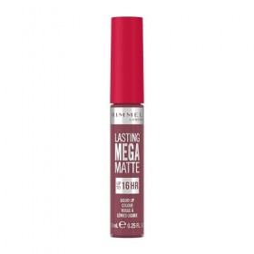 Rimmel London Lasting Mega Matte Rouge à lèvres liquide, longue tenue, hydratant, formule vegan - 900 - Ravishing Rose, 7,4&nbsp;m