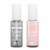 PODERM - LOT 2 PRODUITS | SOIN VERNIS PROFESSIONNEL | Base Coat Tenue Parfaite + Vernis ROSE Tea Tree | Prévention & Traiteme