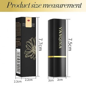 Grgowe Change De Couleur Baume à Lèvres,Fleur Rouge à Lèvres,Rouge à Lèvres Changeant De Couleur,Jelly Lipstick,Brillant à Lè