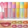 Lot de 3 rouges à lèvres Shiny Dazzle - Brillant à lèvres - Brillant à pigment élevé - Hydratant et ultra hydratant - Longue 