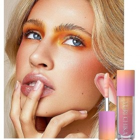 Lot de 3 rouges à lèvres Shiny Dazzle - Brillant à lèvres - Brillant à pigment élevé - Hydratant et ultra hydratant - Longue 