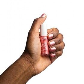 PODERM - LOT 2 PRODUITS | SOIN VERNIS PROFESSIONNEL | Base Coat Tenue Parfaite + Vernis OR ROSE BRILLANT Tea Tree | Préventio