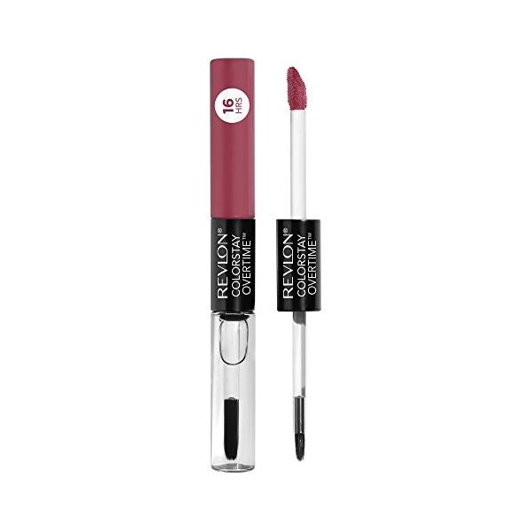 REVLON Colorstay Overtime LipColor Vernis à Lèvres 220 Unlimited Mulberry 2 ml 1 Unité