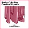 REVLON Colorstay Overtime LipColor Vernis à Lèvres 220 Unlimited Mulberry 2 ml 1 Unité