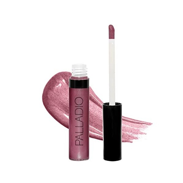 Palladio Gloss à Lèvres, Gloss à Lèvres Non Collant, Contient de la Vitamine E et de lAloe, Offre une Couleur Intense et une