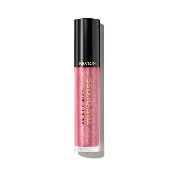 Revlon Super Lustrous Brillant à lèvres à fort impact avec formule crémeuse hydratante, infusé dagave, dhuile de moringa et