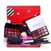 Linsition Coffret Maquillage Femme Makeup Kit, Ensemble-Maquillage Tout en Un Kit Démarrage Essentiel Maquillage avec Ombres 