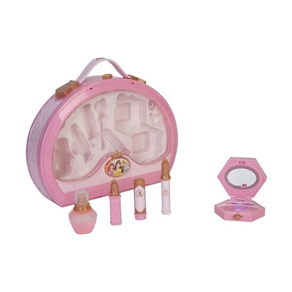 Disney Princess Style Collection Mallette avec Accessoires Beauté Imitation Maquillage 5 Accessoires pour ta Mise en beauté