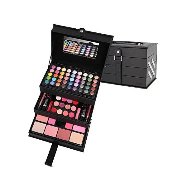 ZMILE Cosmetics Set de Maquillage Beauty Case Black Cosmétiques véganes