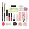 Coffret Cadeau de Maquillage, Blind Box Femme Kit de Maquillage Complet Rouge à Lèvres pour Anniversaires