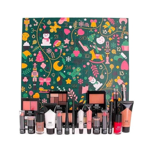 Calendrier de lAvent Maquillage - Merry Beauty Xmas