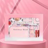 Srliya Kit de Maquillage 14 Pièces pour Femme, Coffret Cadeau de Maquillage 20 Couleurs, Ombre à Paupières, Rouge à Lèvres, B