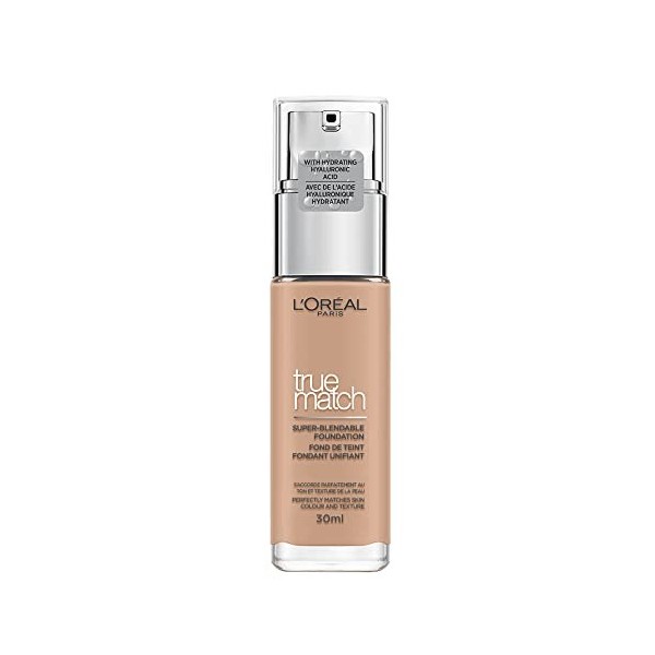 Loreal Fond de teint True Match D3 W3 Beige Doré, 30 ml