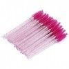 50 Pièce Brosse À Cils Jetable Brosse À Cils Brosse À Sourcils Outil De Maquillage Mascara Pinceau À Sourcils Applicateur Poi