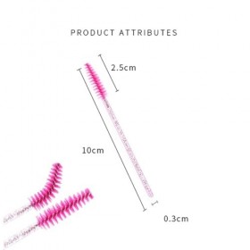 50 Pièce Brosse À Cils Jetable Brosse À Cils Brosse À Sourcils Outil De Maquillage Mascara Pinceau À Sourcils Applicateur Poi