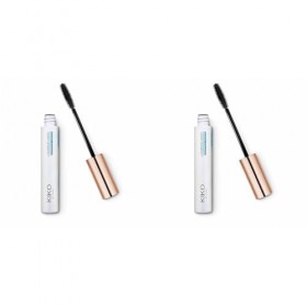 KIKO Milano Luxurious Lashes Waterproof Mascara | Mascara Volumateur Extrême, Formule Waterproof Lot de 2 
