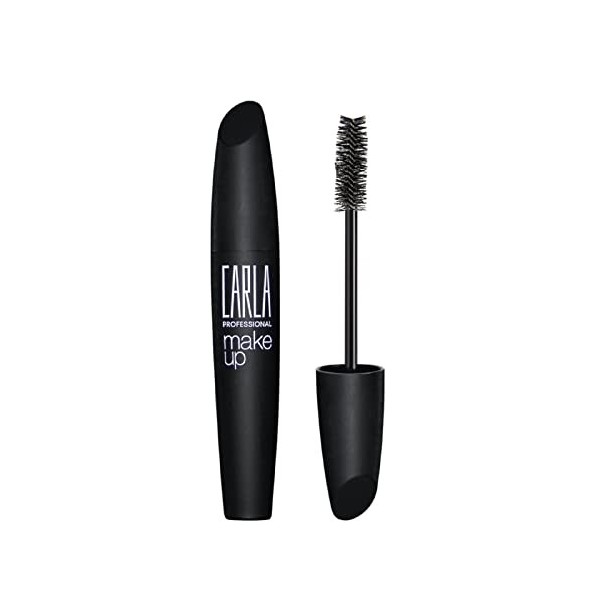 Carla Professional Make Up Mascara 4 en 1 Colour Show Mascara volumateur Pinceau spécial contre les grumeaux et les taches