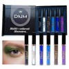 MKNZOME Mascara Coloré, 6 Couleurs Mascara Waterproof Longue Tenue Mascara Fibre de Soie 4d Maquillage Femme Yeux pour Hallow