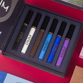 MKNZOME Mascara Coloré, 6 Couleurs Mascara Waterproof Longue Tenue Mascara Fibre de Soie 4d Maquillage Femme Yeux pour Hallow