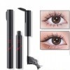 Mascara Effet volume Faux cils 4D Fibre de soie pour maquillage