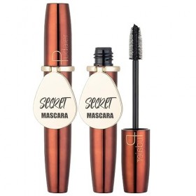 Mascara de maquillage volumisant et allongeant 4D, anti-taches, frisé, sans cruauté envers les animaux, noir 1 pièce 