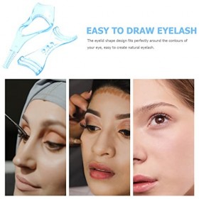 Beavorty Lot de 2 outils de protection de cils pour mascara - Pour maquillage couleur aléatoire 