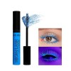 UV Glow Color Mascara 6 couleurs Mascara 4d Mascara longue durée, anti - application, volumineux et attrayant idéal pour le m