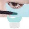 Protège-cils Eyeline Guard, Silicone Réutilisable Empêche les Résidus Résilient Deux Courbes Portable Mascara Guard Applicato