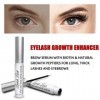 Sérum pour sourcils rehausseur de croissance des cils avec des peptides de croissance à la biotine 3 ml Soin Visage white, O