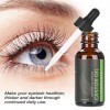 Srliya Huile de Ricin pour Cils et Sourcils Uklash Sérum Croissance Cils Rapides 11 × 4 × 4 Melao Huile de Ricin Native Cils 