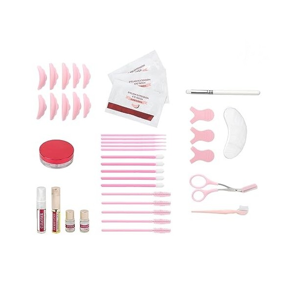 Ensemble de sachets de levage de cils, 0,28 oz crème kit pour permanente cils style professionnel 22 ml liquide pour salon