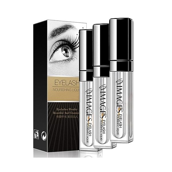 Cubicbee Eyelash Serum - Eyebrow Eyelash Lengthening Liquid, Growth Serum- Grow Longer Fuller Eyelashes For Longer Thicker An