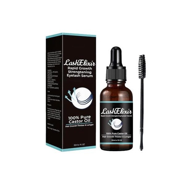 GFOUK Lashelixir Rapid Growth Strengthening Eyelash Serum,Eyelash Growth Serum,Lash Serum,Eyelash Serum To Grow Lashes,Lash B