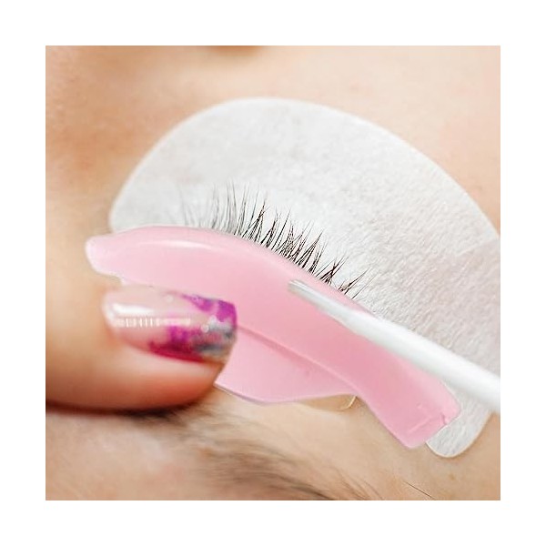 Lash Lift Bouclier - bouclier recourbe-cils permanents en silicone | 4 paires 4 tailles Kit perm cils boucles souples réutili