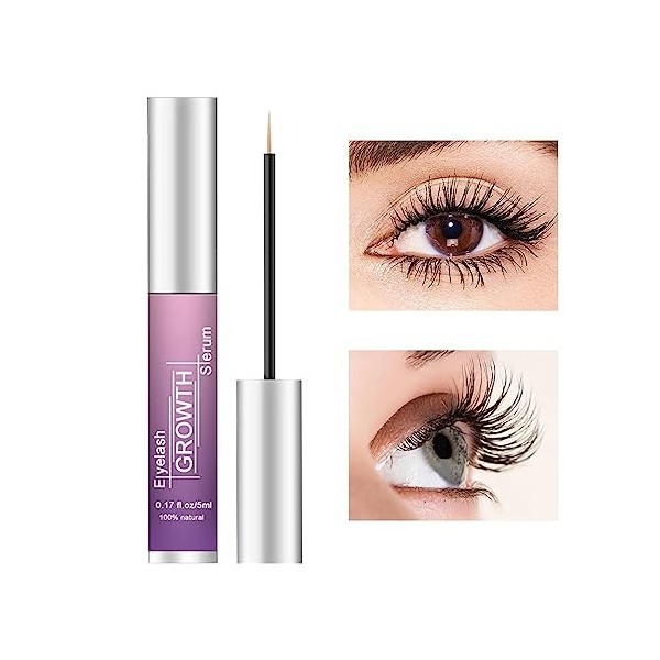 cils - 5 ml dessence améliorant les cils - Lash Boosting Essence pour des cils plus longs, plus épais et plus volumineux, cr