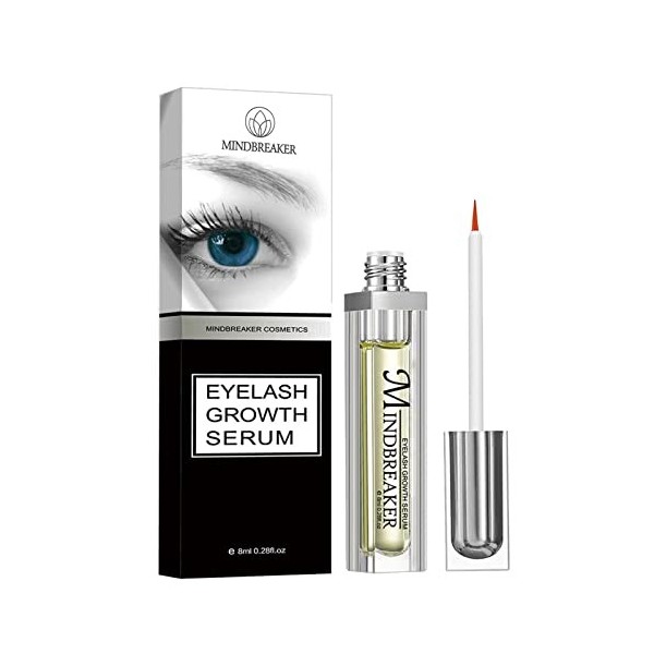 Plesuxfy Cils pour la Croissance - Huile Naturelle pressée à Froid,Huile Naturelle pressée à Froid 8 ML, Essence Croissance d