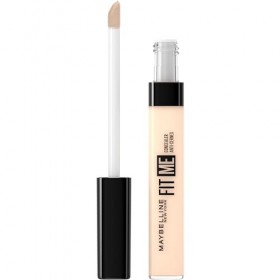 Maybelline New-York - Anti-cernes Correcteur Fluide Fit Me Matte & Poreless - Tous Types de Peaux - 60 Cacao - 6,8 ml