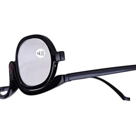 Lunettes de maquillage pour femmes, faciles à utiliser Lunettes de maquillage grossissantes Lunettes de maquillage compactes 