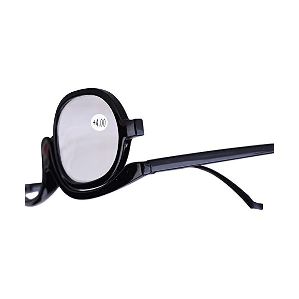 Lunettes de maquillage pour femmes, faciles à utiliser Lunettes de maquillage grossissantes Lunettes de maquillage compactes 